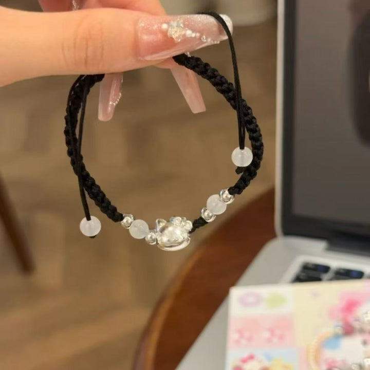Verstellbares Katzenpfoten-Anhänger-Armband Karnz