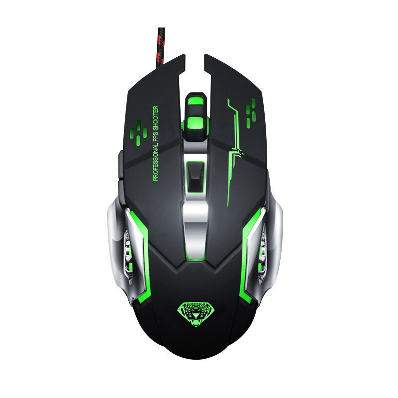 Ergonomische RGB Gaming Maus Karnz