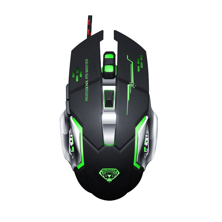 Ergonomische RGB Gaming Maus Karnz