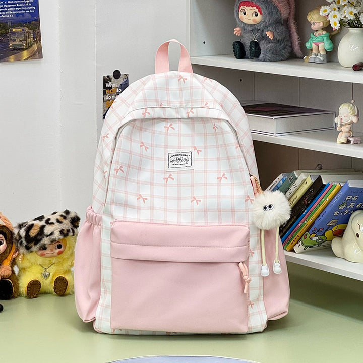 Stylische Gepunktete Muster Rucksack