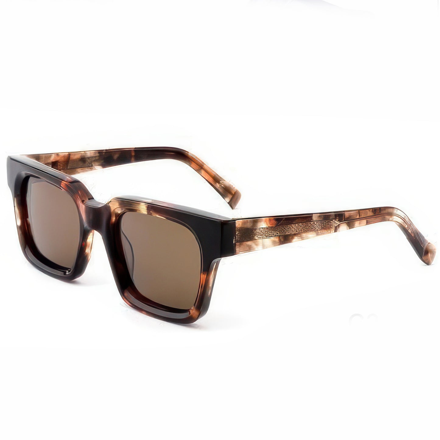 Damen modische Sonnenbrille mit auffälligem Rahmen und hochwertigen Gläsern Karnz