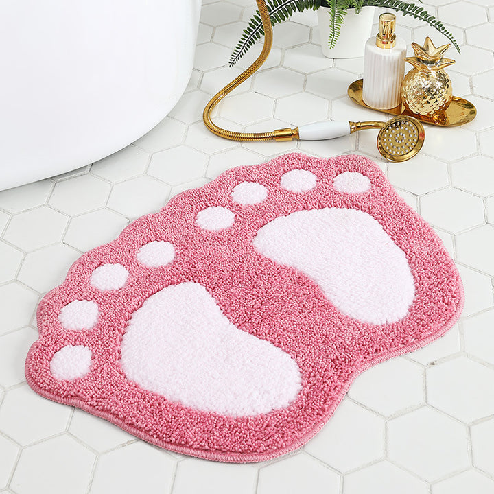 Fun Footprint Badteppich für das Badezimmer