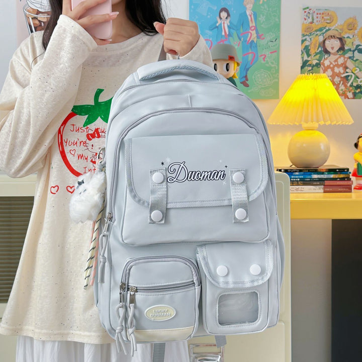 Damen Multi-Pocket Rucksack