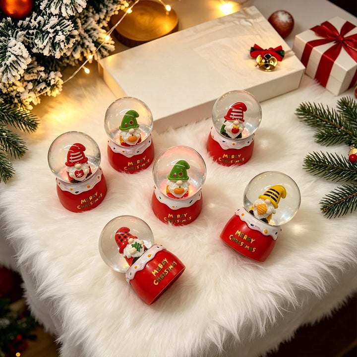 Dekorative Schneekugel Figurine Karnz