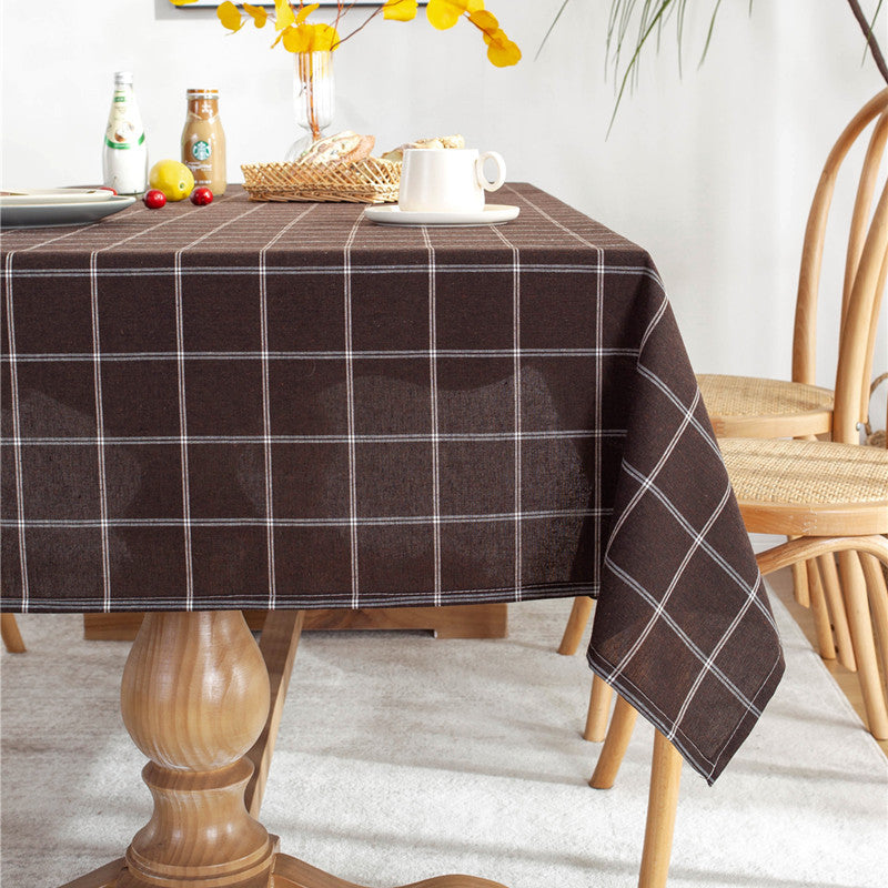 Moderne Klassische Karierte Tischdecke