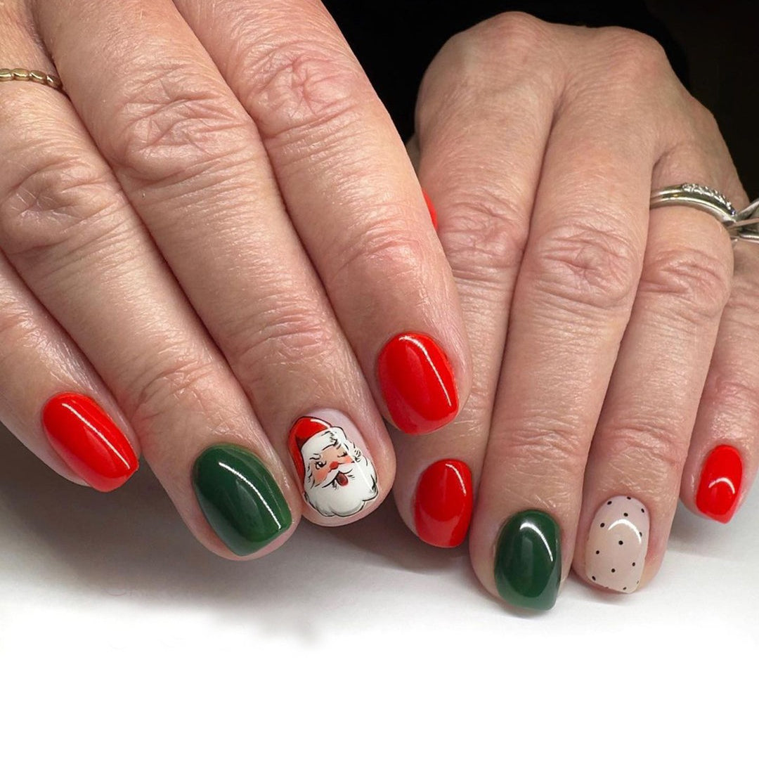 Urlaubs-Themen Press-On Nail Art Karnz