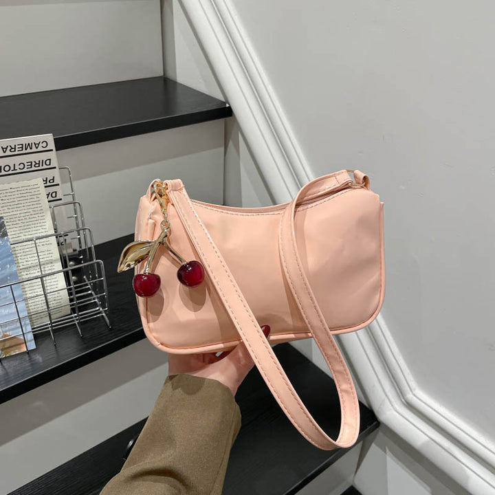 WoGlossy Texturiertes Handheld Crossbody Bag Karnz