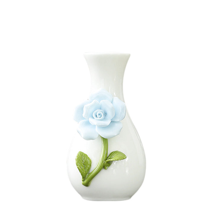 Florale Kunst Keramikvase Karnz