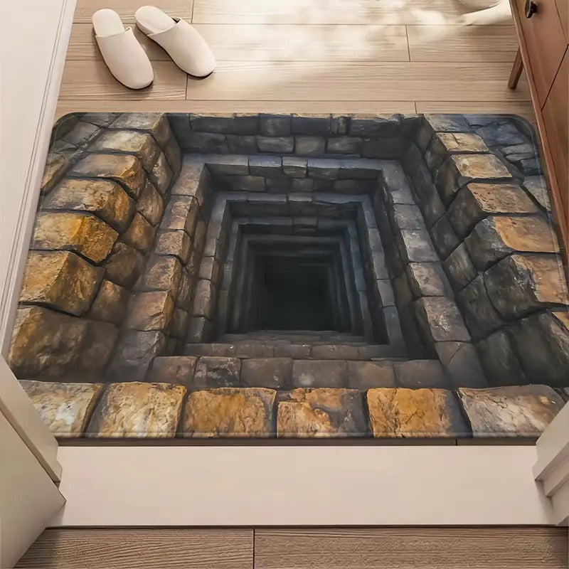 3D Illusions-Willkommensmatte Karnz