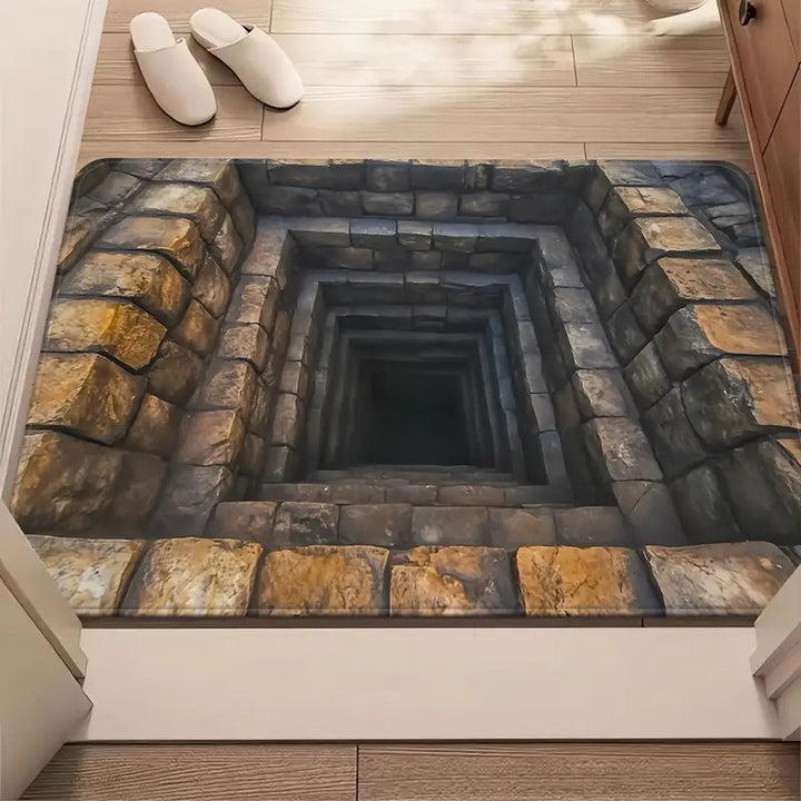 3D Illusions-Willkommensmatte Karnz