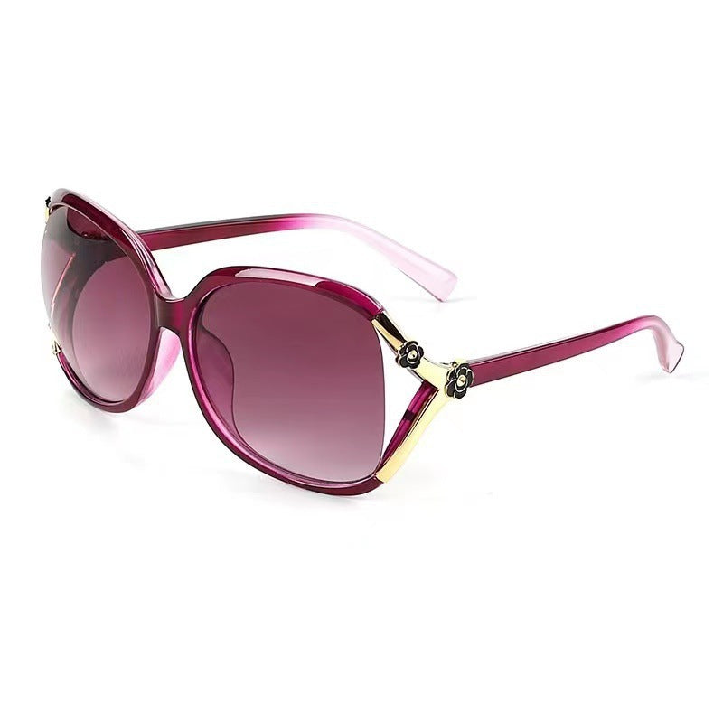 Elegante Übergroße Schmetterlingssonnenbrille Karnz