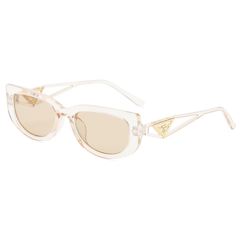 Damen Designer-Sonnenbrille mit eleganten Rahmenakzenten Karnz
