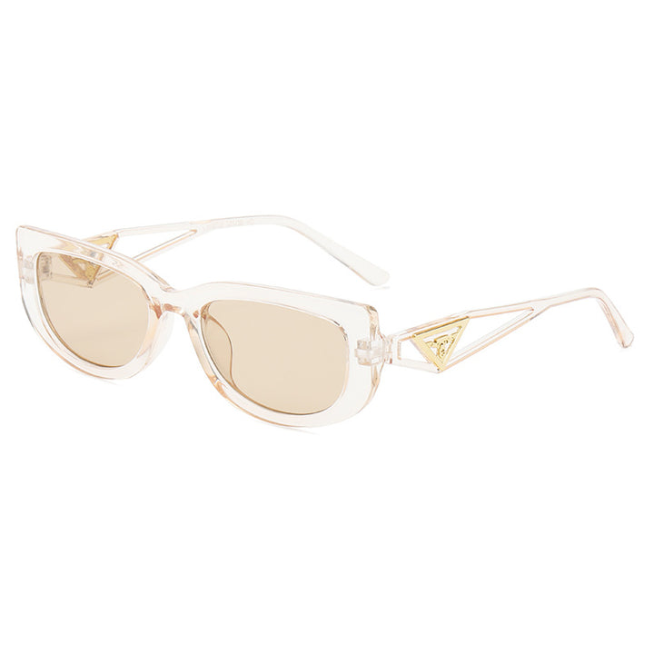 Damen Designer-Sonnenbrille mit eleganten Rahmenakzenten Karnz