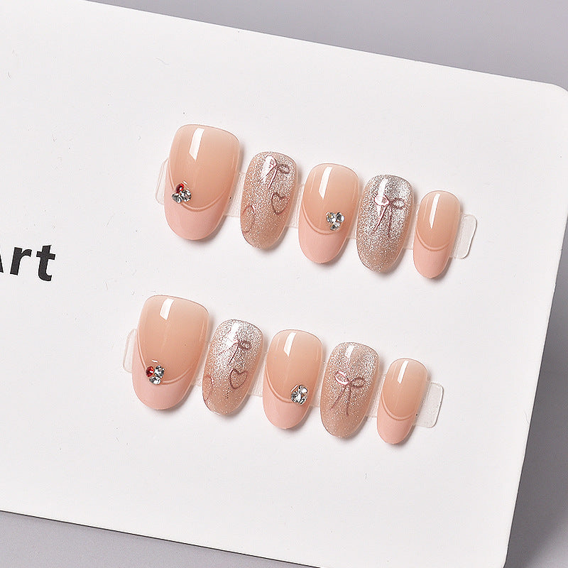 Elegante französische Tip Press-On Nagelkunst Karnz 1787316010