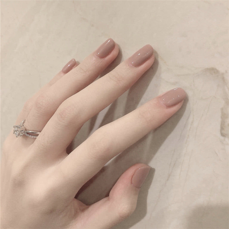 Elegante Glänzende Nagelkunst