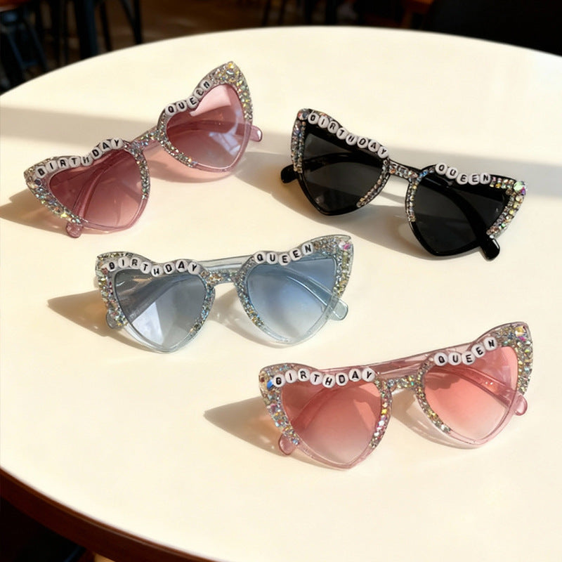 Dekorative Katzenauge-Sonnenbrille Karnz