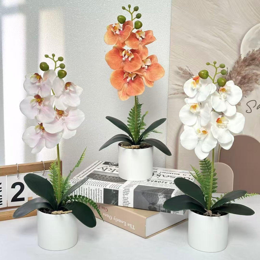 Künstliche Orchideenpflanze für dekorative Innenanzeige