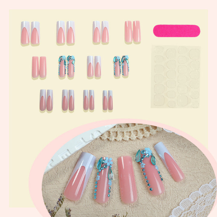Elegantes Designer Press-On Nail Set