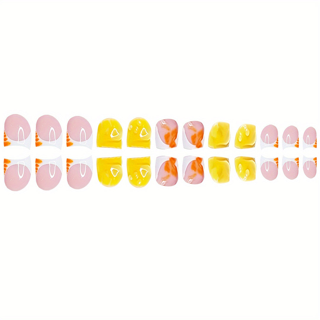 Tropisches Florales Nail Art Set Karnz