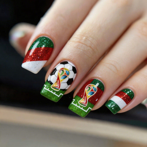 Sportliche Nagelkunst Karnz