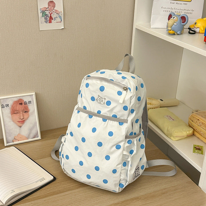 Leichter gepunkteter Rucksack