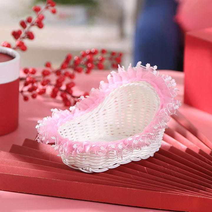 Dekorativer Woven Lace Korb Karnz