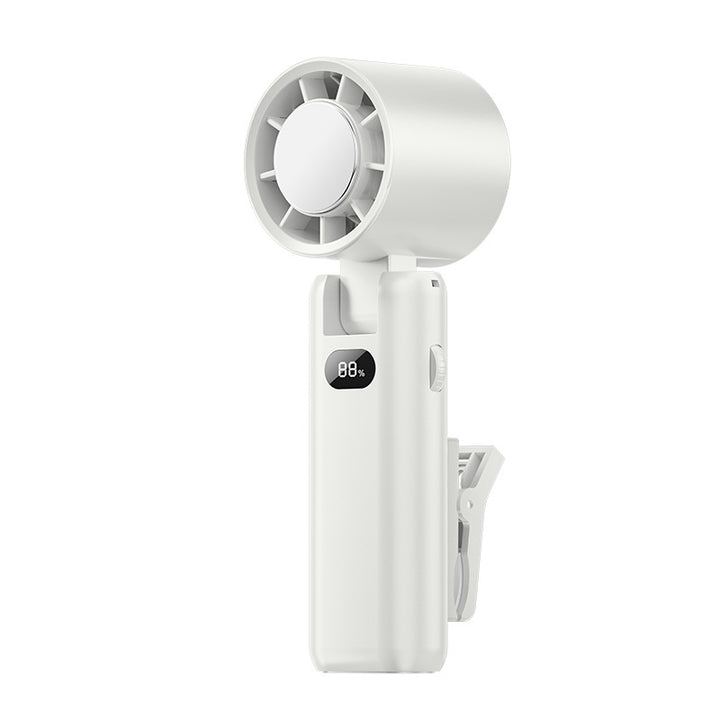 Unisex Tragbarer Clip-Ventilator mit LED-Anzeige Karnz