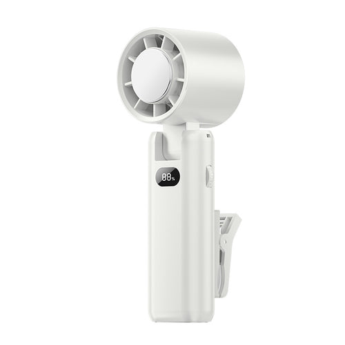 Unisex Tragbarer Clip-Ventilator mit LED-Anzeige Karnz