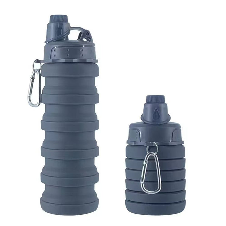 Damen zusammenfaltbare Silikon-Trinkflasche Karnz