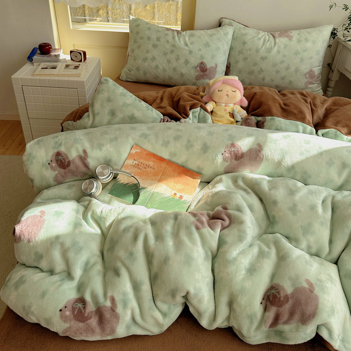 Gemütliche Flanelldecke