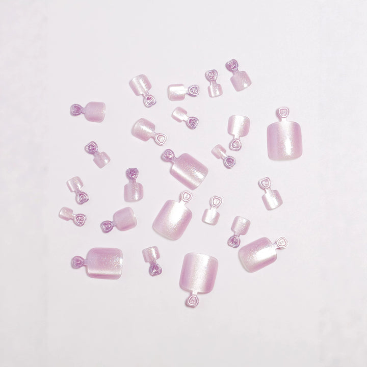 Glimmering Press-On Nail Set Karnz