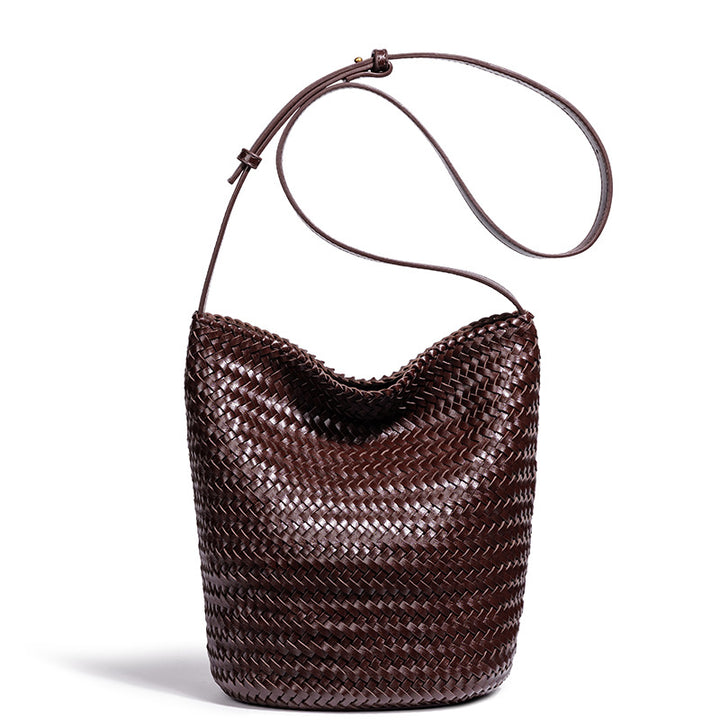 Handgefertigte Geflochtene Eimer Tasche Karnz