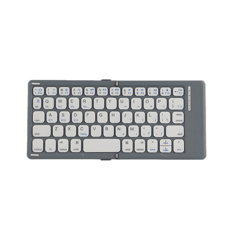 Faltbare Bluetooth-Tastatur mit Touchpad Karnz
