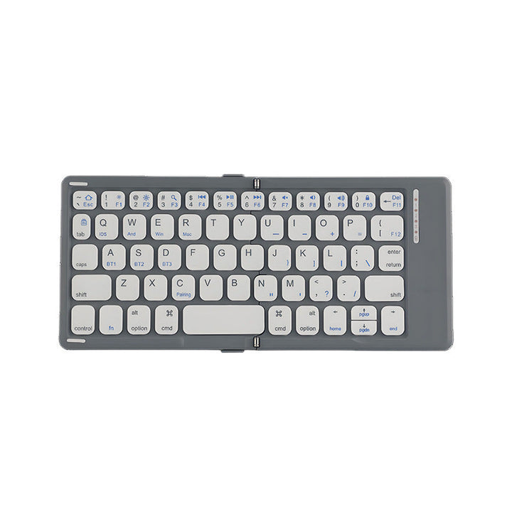 Faltbare Bluetooth-Tastatur mit Touchpad Karnz