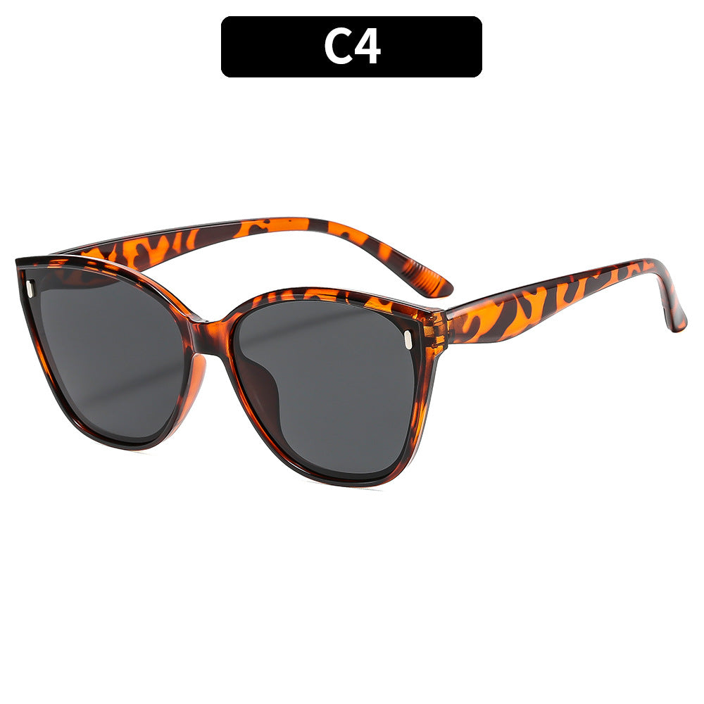 Retro-inspirierte Katzenaugen-Sonnenbrille