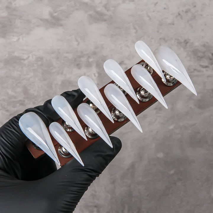 Hochspitzige Stiletto Press-On Nagelset