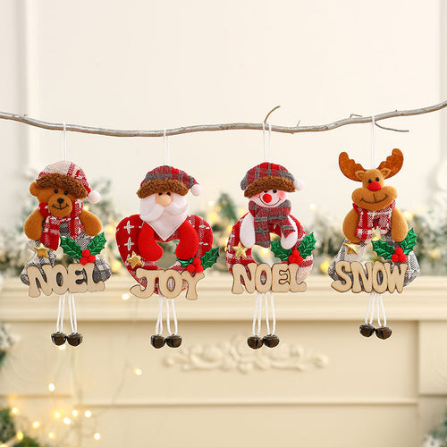 Dekorativer Weihnachts-Schneemann Kranz Karnz
