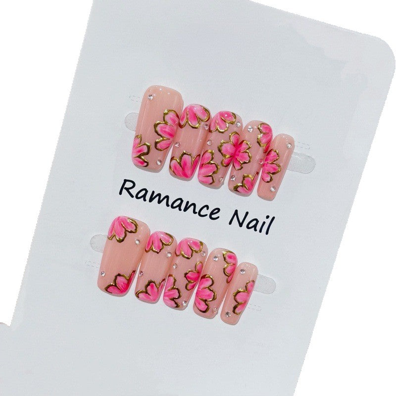 Floral Blossom Nagelkunstset Karnz