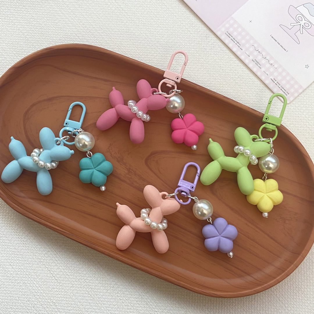 Ballon Tier Charm Schlüsselanhänger Karnz