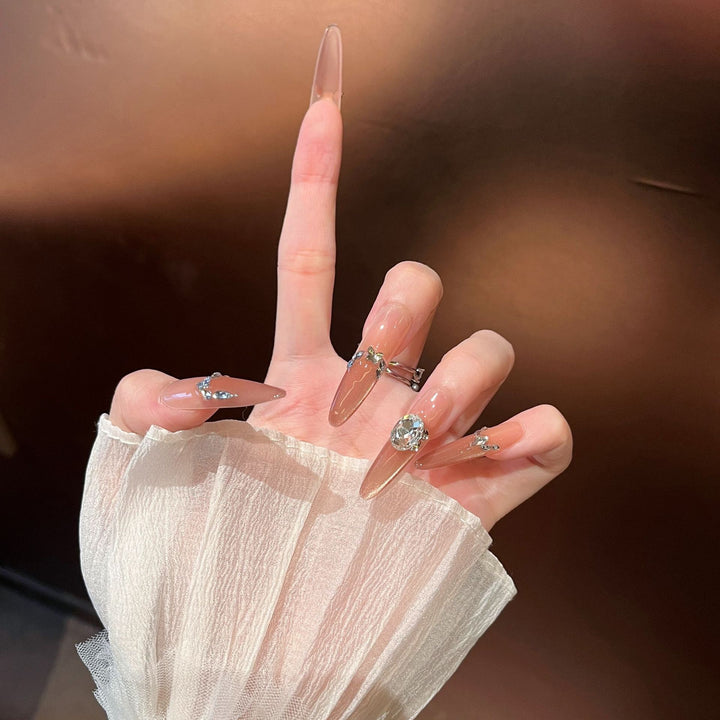 Glamorous Press-On Nail Extensions Karnz