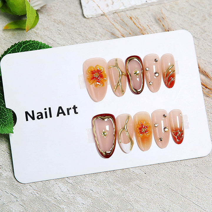 Do-it-Yourself Kunstnägel mit floralen Designs Karnz