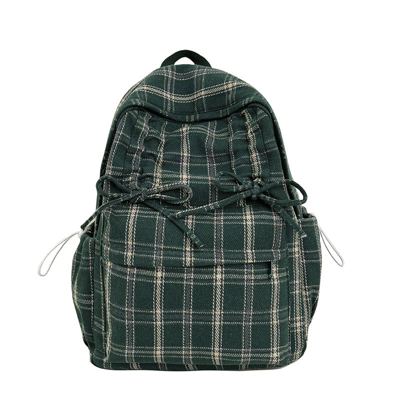 Gepunkteter Casual Kordelzug-Rucksack Karnz