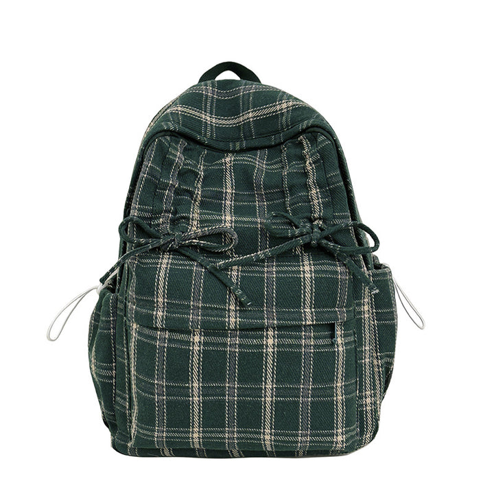Gepunkteter Casual Kordelzug-Rucksack Karnz