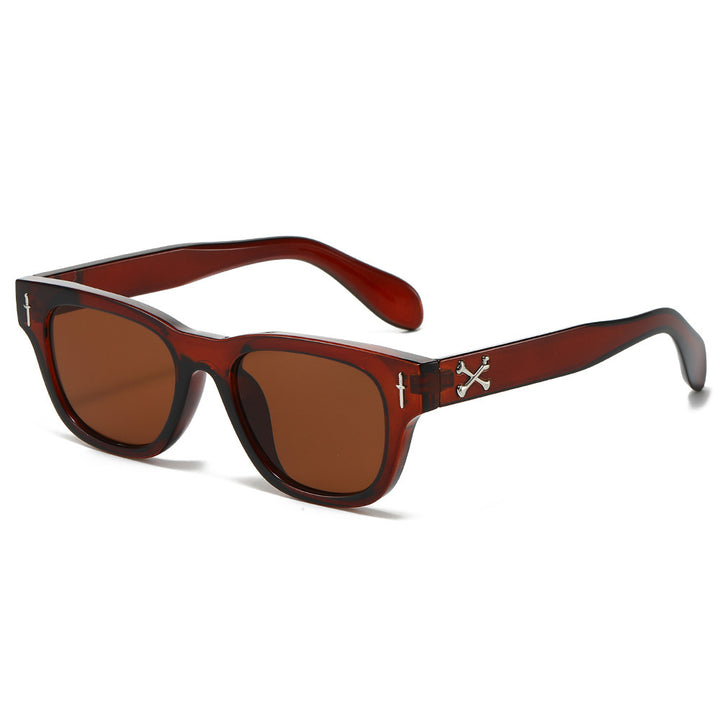Retro-inspirierten Bold-Frame-Sonnenbrillen Karnz