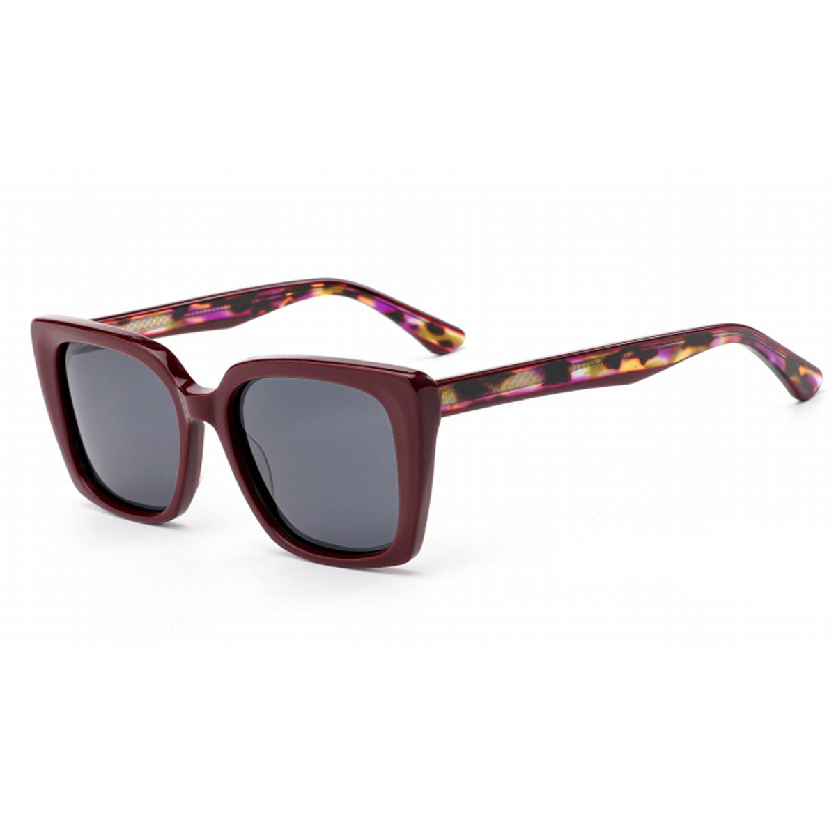 Damen oversized Sonnenbrille mit mattem Finish und stilvollen Details Karnz