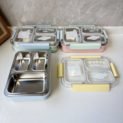 Multi-Compartment Lunch Container