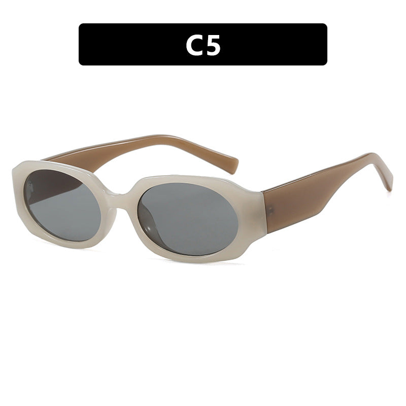 Damen extravagante Sonnenbrille im stilvollen Retro-Design Karnz