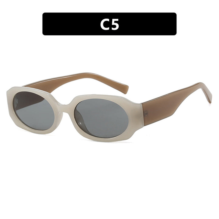 Damen extravagante Sonnenbrille im stilvollen Retro-Design Karnz