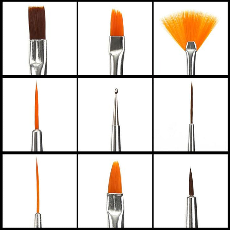 Professionelles Nagelkunst Pinselset Karnz 1787228308