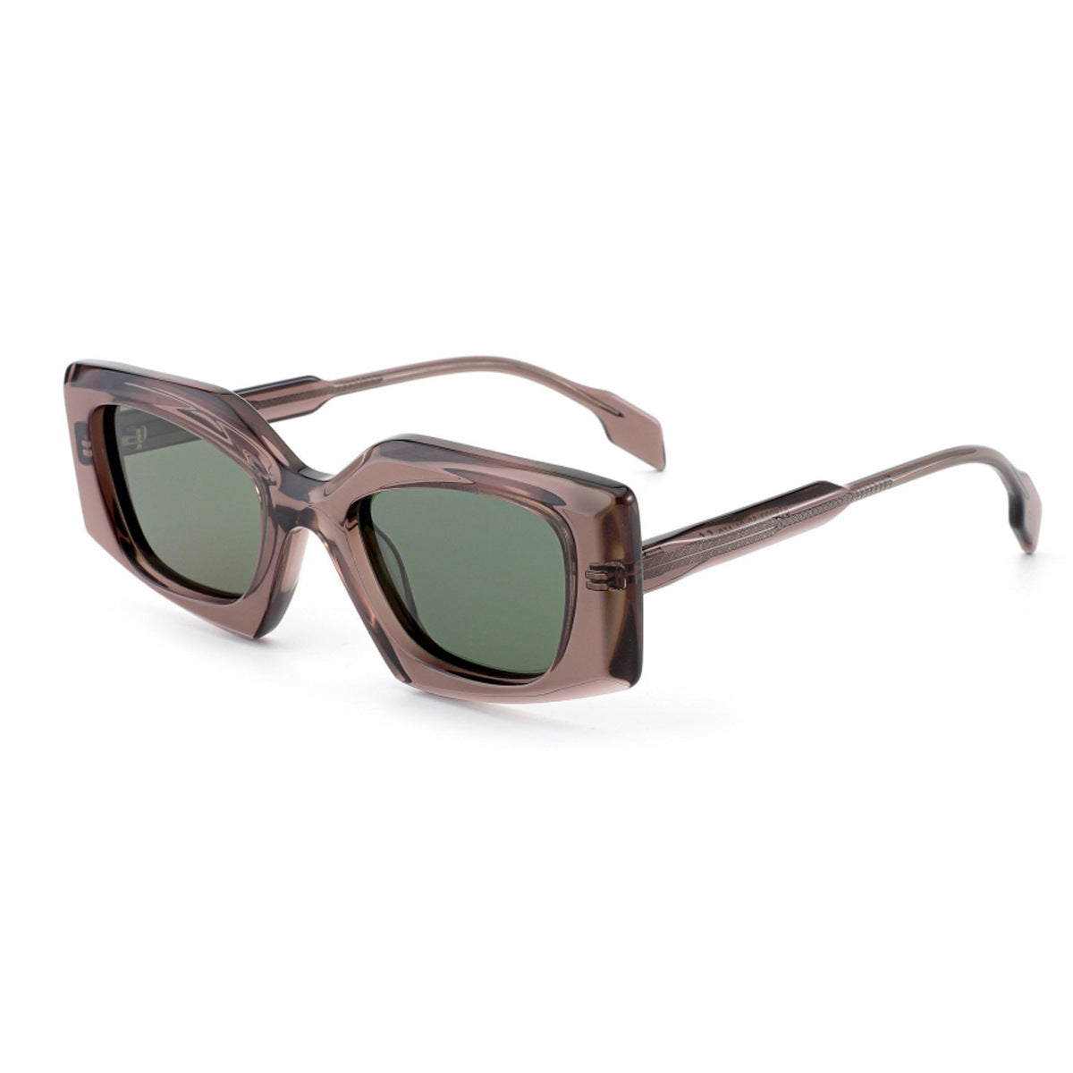 Damen stylish quadratische Sonnenbrille mit innovativem Design und polarisierten Gläsern Karnz